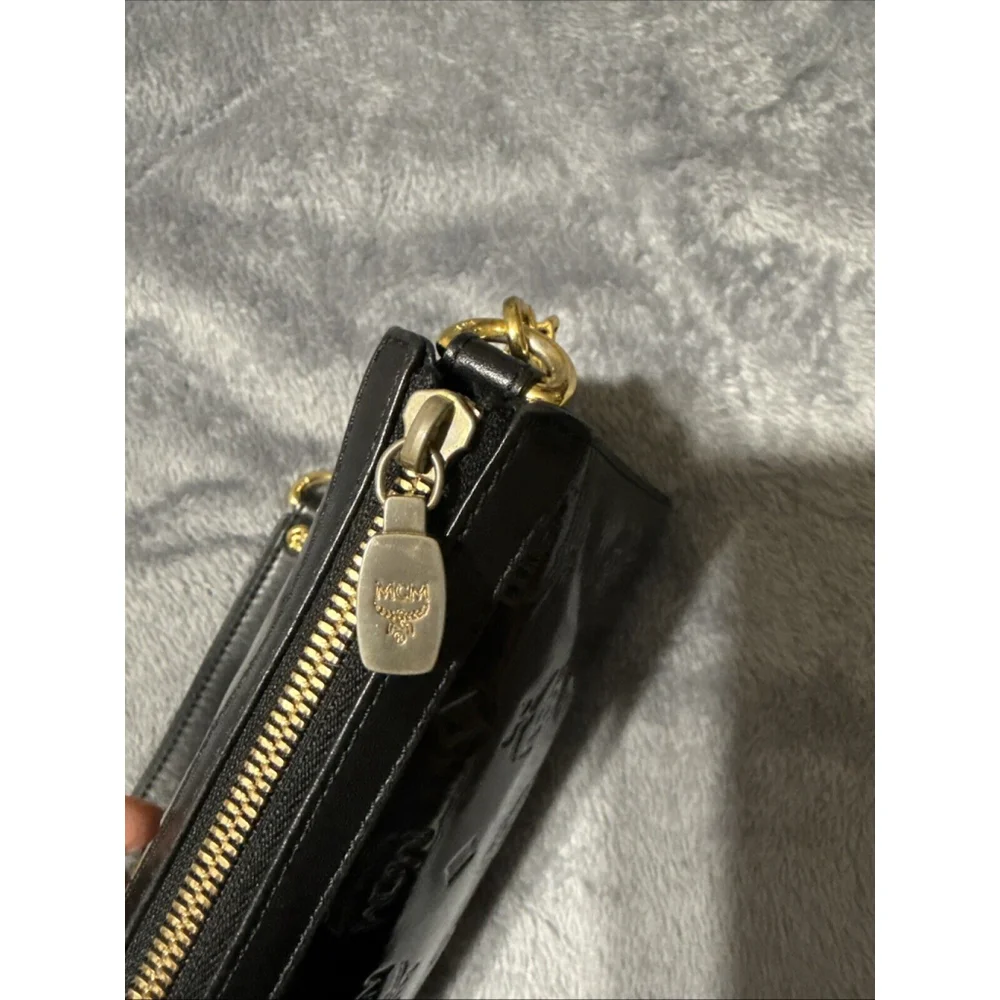 Patten Shoulder Bag  MCM Gold Hardware Gold Chain - Picture 8 of 16